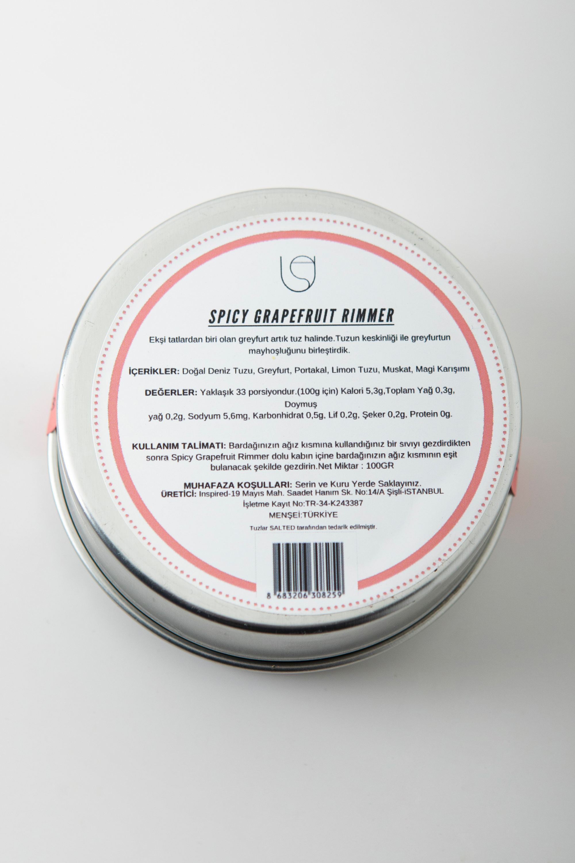 Spicy Grapefruit Kokteyl Tuzu