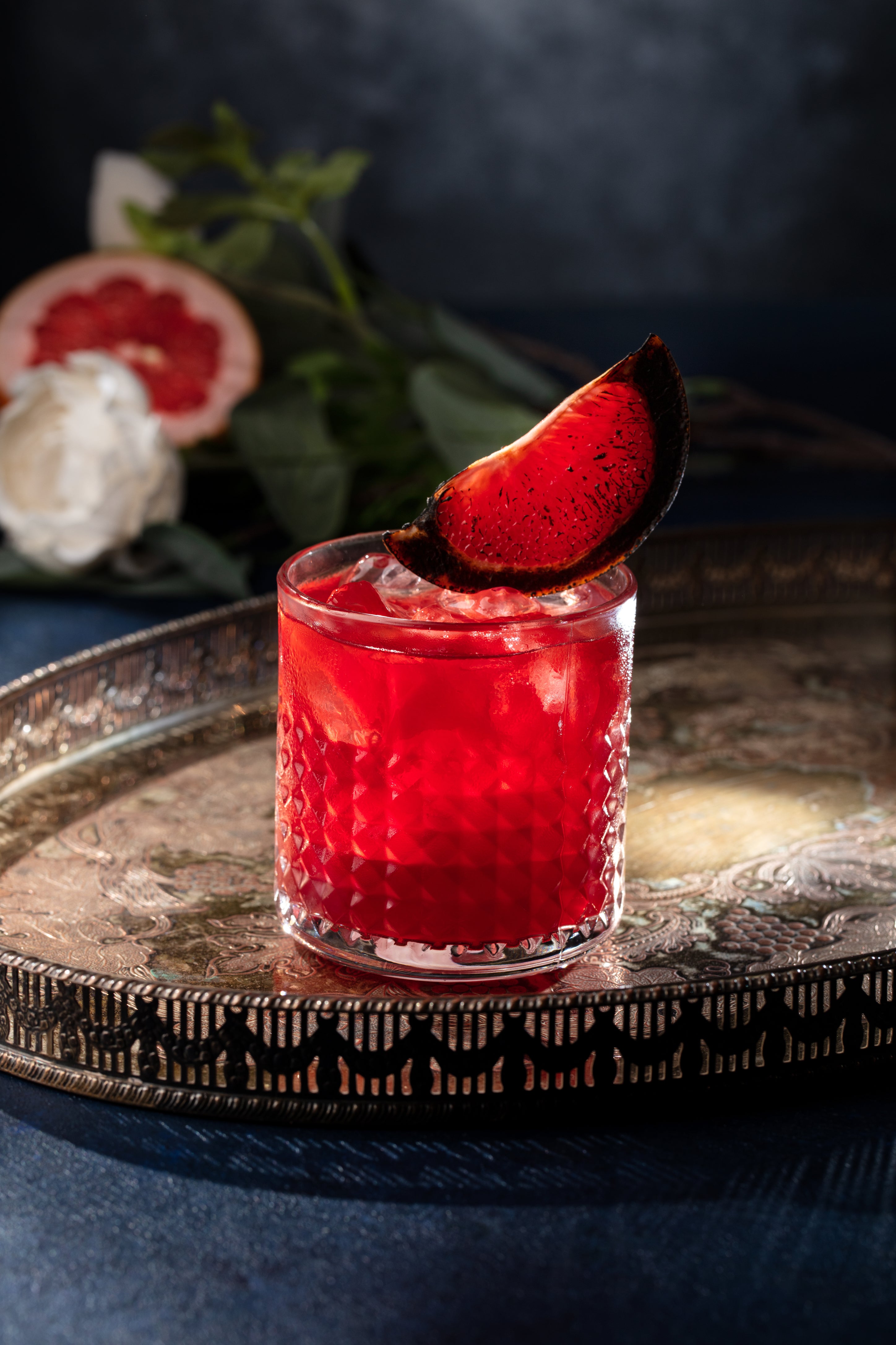 Spicy Grapefruit Kokteyl Tuzu – Inspired Cocktail