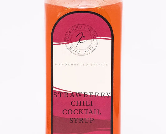 Strawberry Chili - Acılı Çilekli Kokteyl Şurup